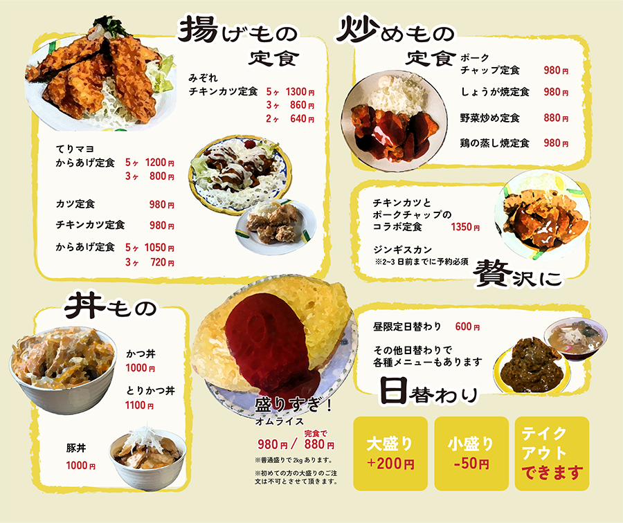 メニューフルページ